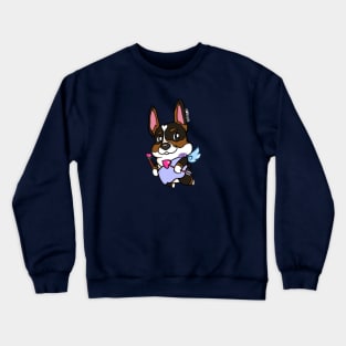 Simple Cupid Tri Color Corgi Crewneck Sweatshirt